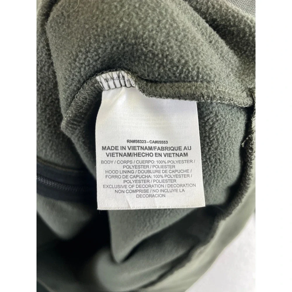 Nike‎ Dri-FIT Training Hoodie Jacket Men's Large Olive Green Full Zip Activewear
